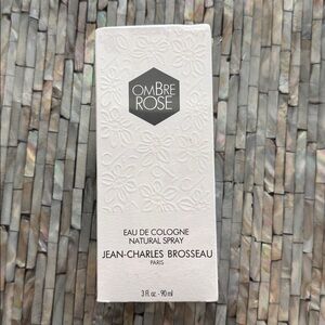 Sealed Jean Charles Brosseau Ombre Rose Eau de Cologne Perfume for Women 3 Oz